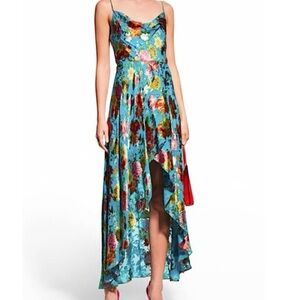🚨PRICE DROP🚨 New Alice + Olivia Christina Floral High-Low Dress, size 10